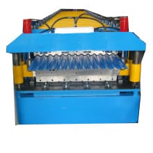 portable metal roofing roll forming machine