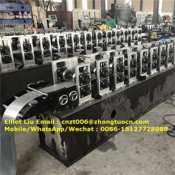 Steel frame roll forming machine